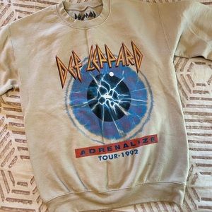 Def Leppard unisex crew neck sweatshirt